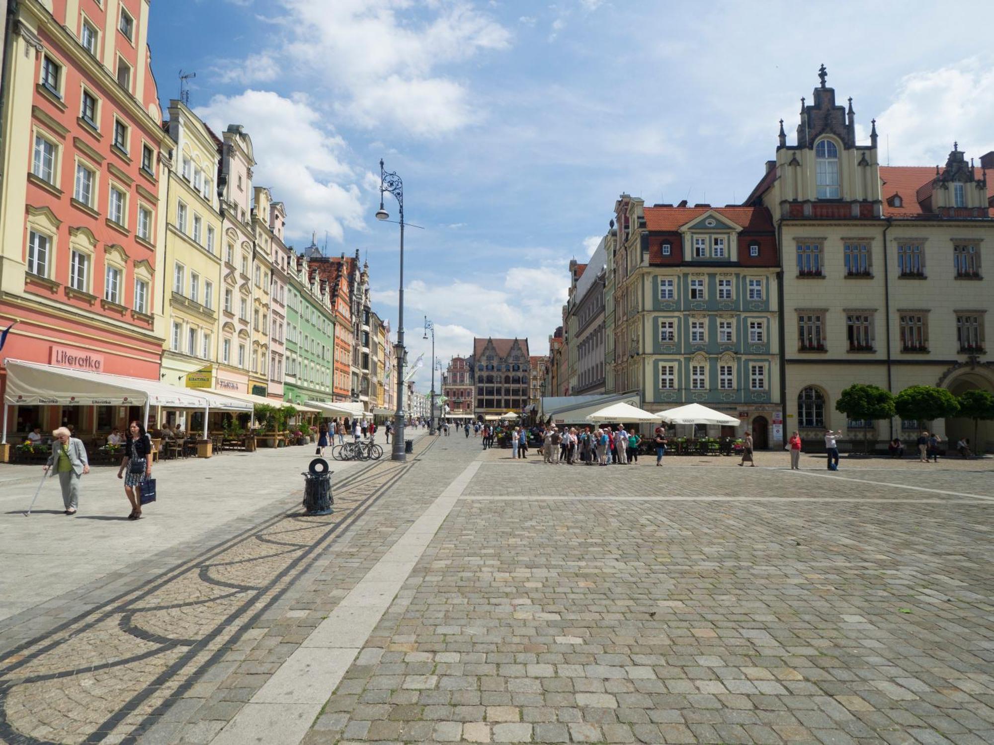 As Home Apartamenty Rynek 50 R503 Amazing View Wrocław Eksteriør billede